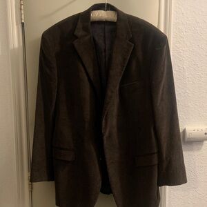 Lauren Ralph Lauren Chocolate Corduroy Blazer